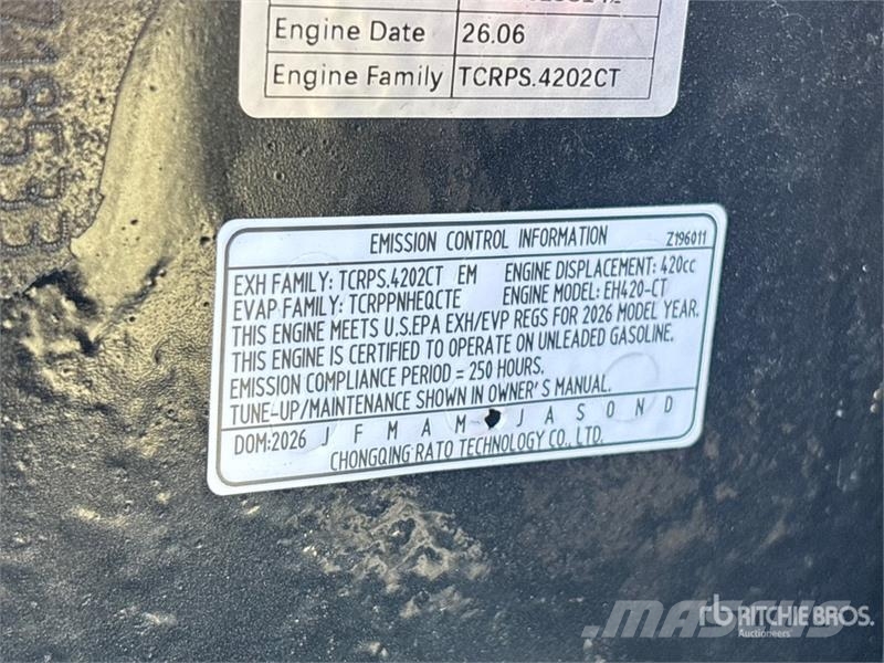 CFG H13R Mini Excavator (Unused) Minigravemaskiner