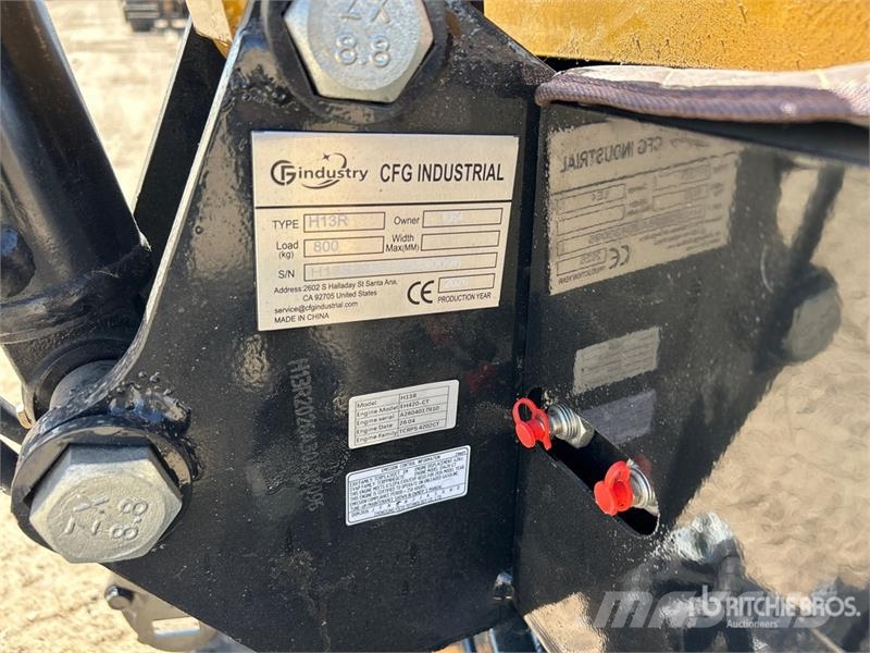 CFG H13R Mini Excavator (Unused) حفارات صغيرة أقل من 7 طن (حفارات صغيرة)
