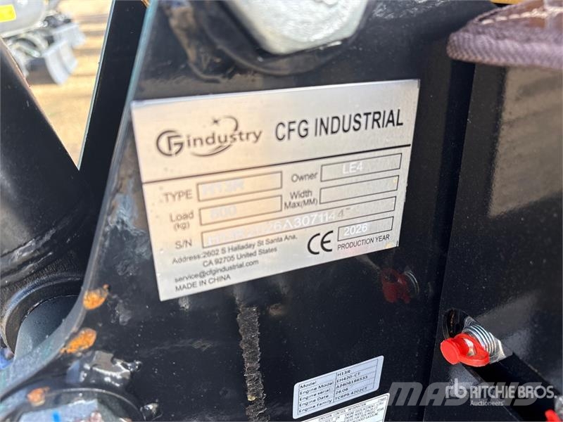 CFG H13R Mini Excavator (Unused) Mini ekskavatoriai < 7 t