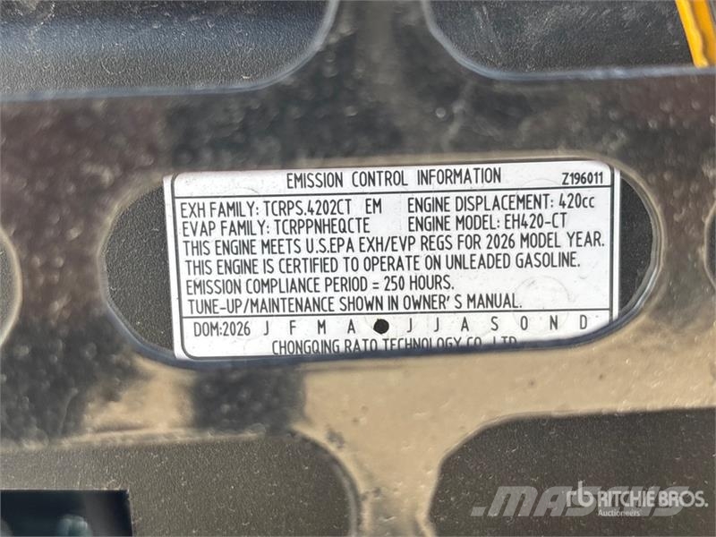 CFG H13R Mini Excavator (Unused) Minigravemaskiner