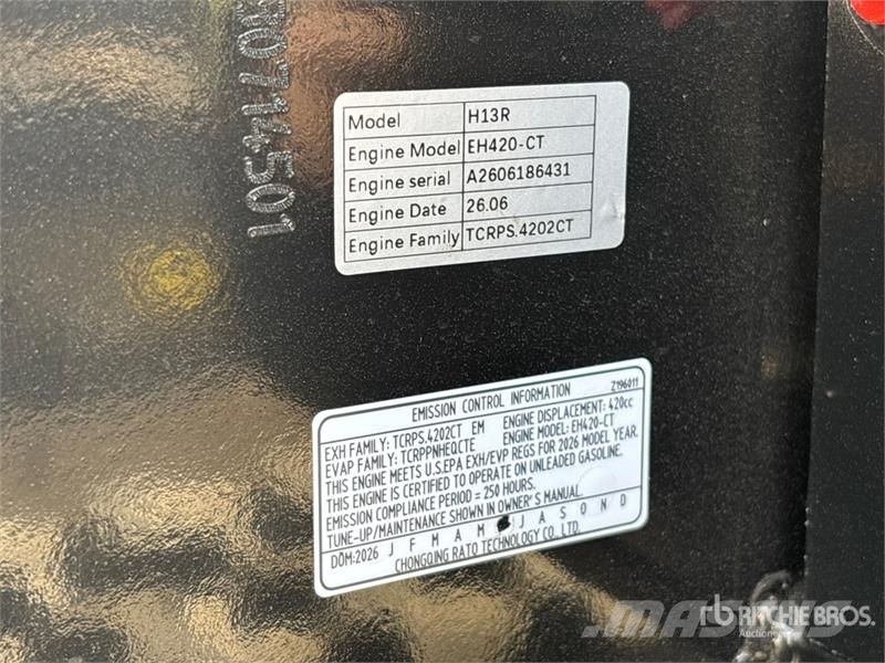 CFG H13R Mini Excavator (Unused) Mini excavators < 7t