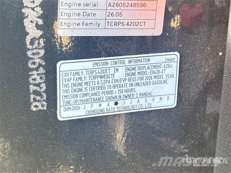 CFG H13R Mini Excavator (Unused) Mini ekskavatoriai < 7 t