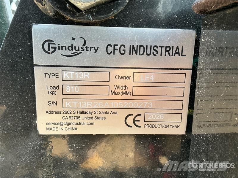 CFG KT13R Εκσκαφάκι (διαβολάκι) < 7t