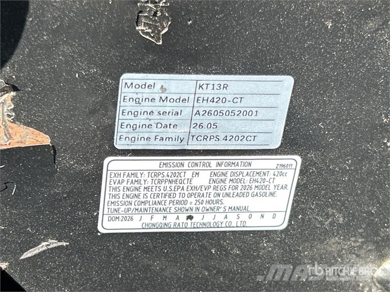 CFG KT13R Mini Excavator (Unused) Mini excavadoras < 7t