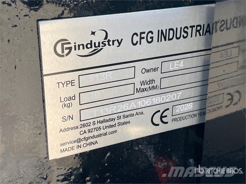 CFG KT13R Mini Excavator (Unused) Εκσκαφάκι (διαβολάκι) < 7t