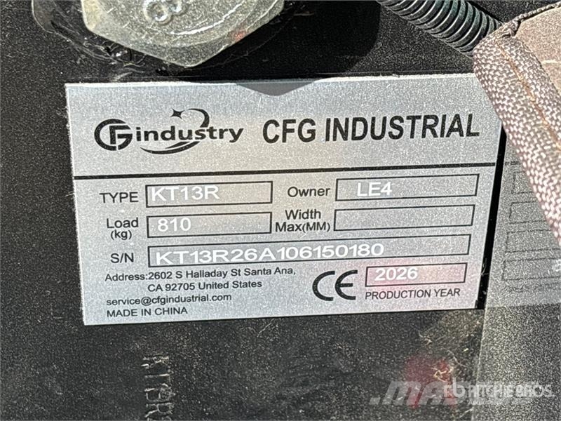 CFG KT13R Mini Excavator (Unused) Mini excavadoras < 7t