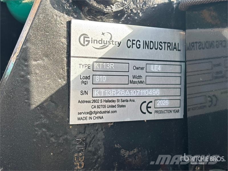 CFG KT13R Mini Excavator (Unused) Minibagger < 7t