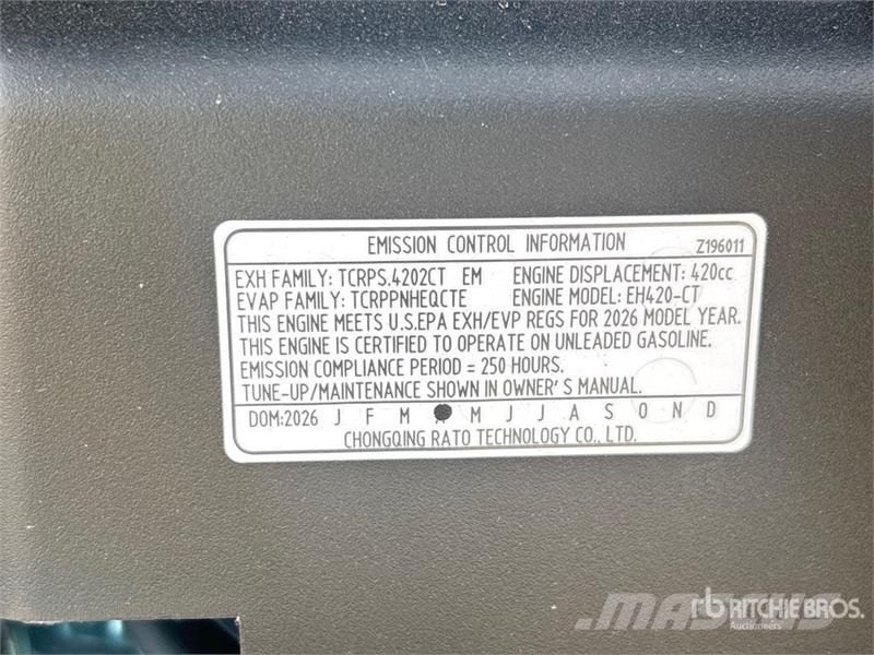 CFG KT13R Mini Excavator (Unused) Miniescavatori