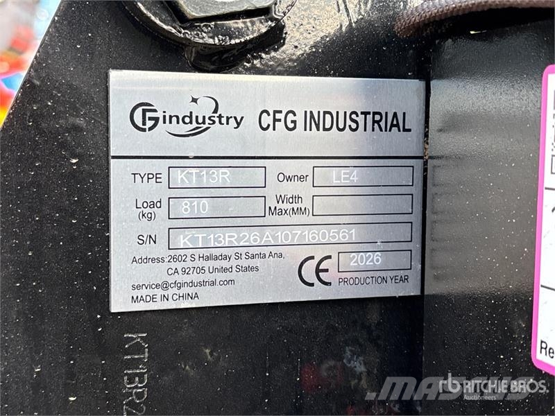 CFG KT13R Mini Excavator (Unused) Mini kotrók < 7t