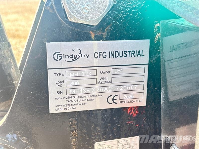 CFG MH13RX Mini Excavator (Unused) Mini ekskavatoriai < 7 t