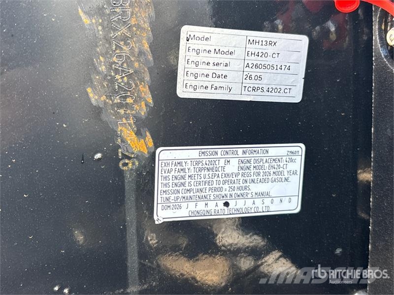 CFG MH13RX Mini Excavator (Unused) Mini excavators < 7t