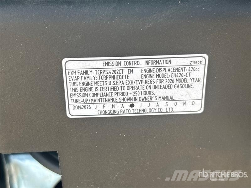 CFG MH13RX Mini Excavator (Unused) Mini ekskavatoriai < 7 t