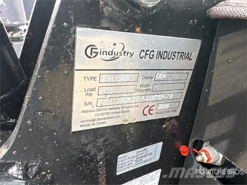CFG MH13RX Mini Excavator (Unused) Mini bageri < 7t