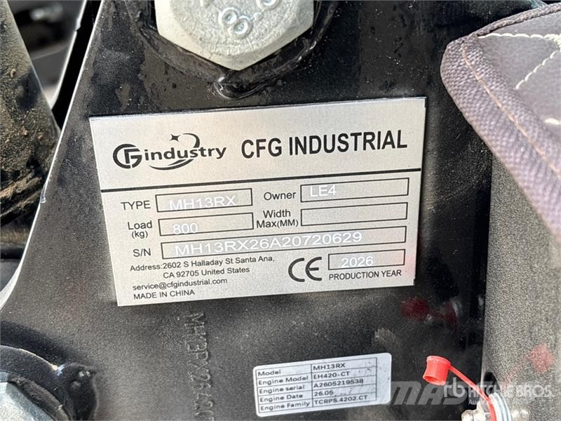 CFG MH13RX Mini Excavator (Unused) Minikoparki