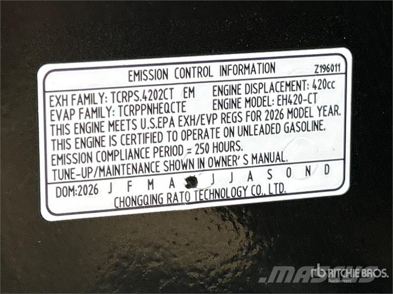 CFG MH13RX Mini Excavator (Unused) Mini bageri < 7t