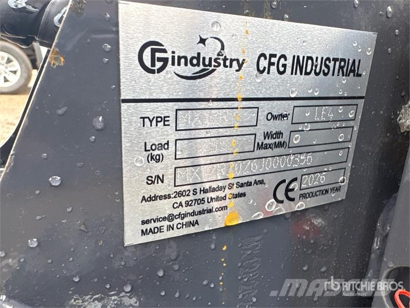 CFG MX12R Mini Excavator (Unused) Mini bagri <7t