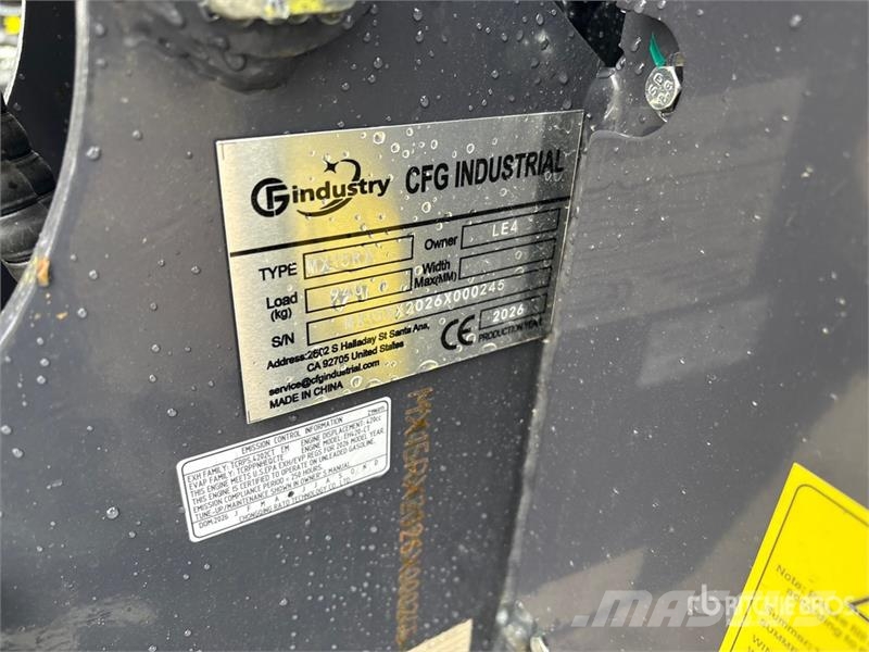 CFG MX15RX Mini Excavator (Unused) Mini bagri <7t