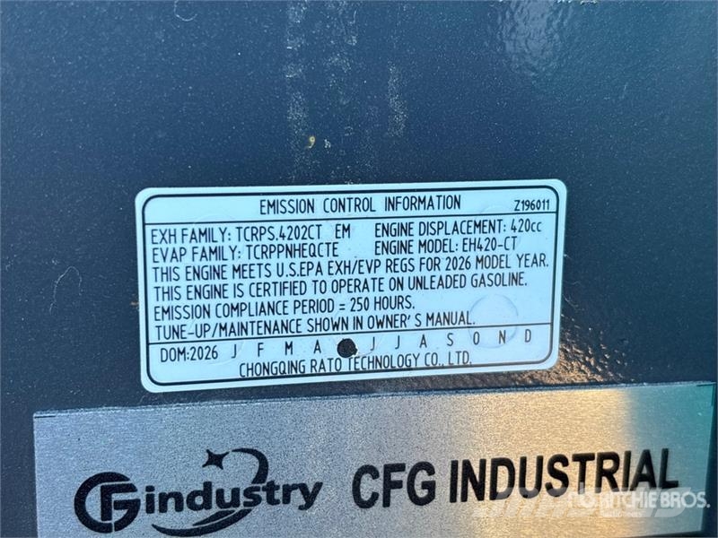 CFG QK16R Mini Excavator (Unused) Mini ekskavatori < 7 t