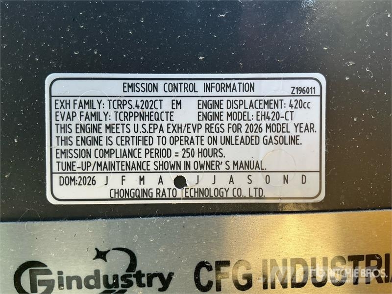 CFG QK18R Mini Excavator (Unused) Minigrävare < 7t
