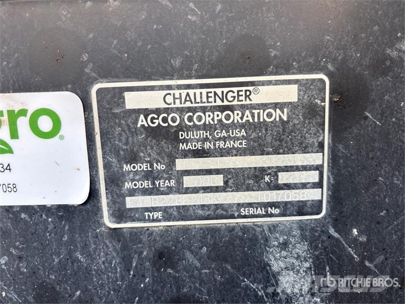 Challenger MT525B 4WD Tractor Traktorok