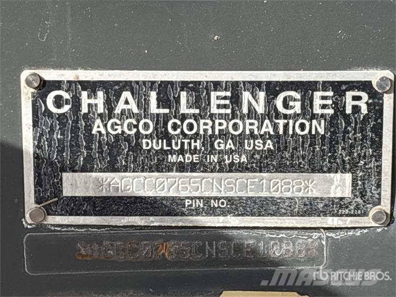 Challenger MT765B Traktori