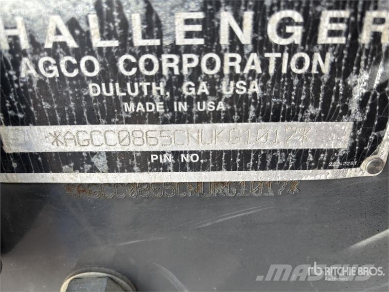 Challenger MT865C Traktorok