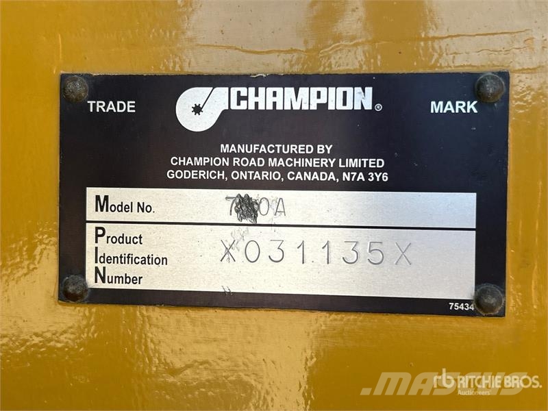 Champion 750A Niveleuse