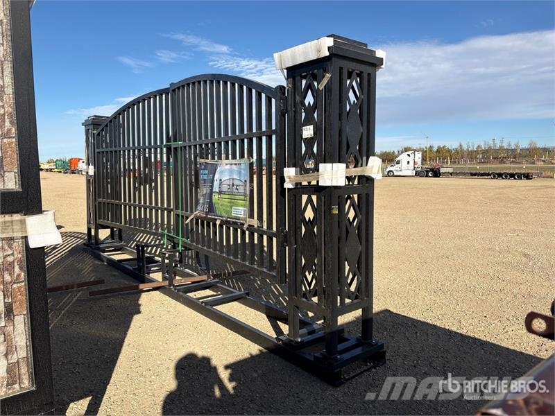 Chery 20 ft x 7 ft 9 in Steel Bi-Parting Driveway Gate ( Sonstige Landmaschinen