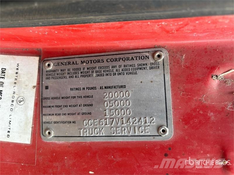 Chevrolet C60 Scottsdale 4x2 Grain Truck 农用/粮食运输车