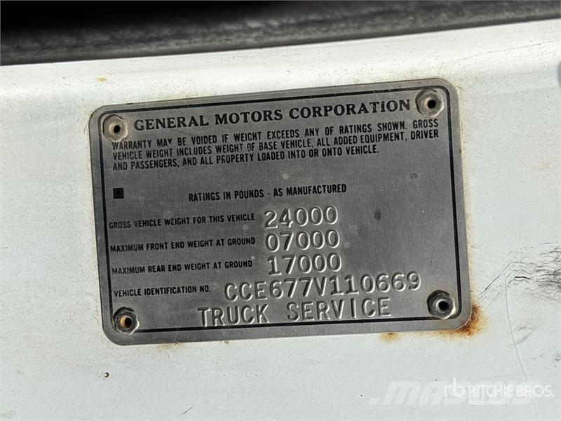 Chevrolet C65 Scottsdale 4x2 Grain Truck Vilja-autot