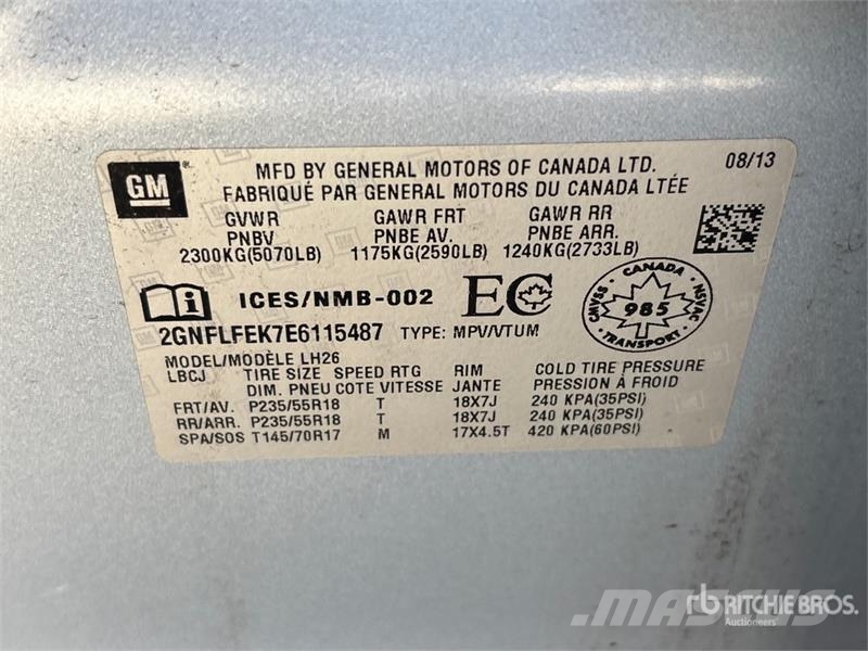 Chevrolet Equinox LT AWD SUV PKWs