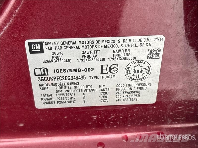 Chevrolet Silverado 1500 4x4 Crew Cab Pickup Andere Transporter