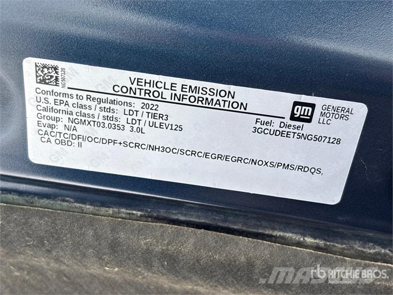 Chevrolet Silverado 1500 RST 4x4 Crew Cab Pickup Drugi