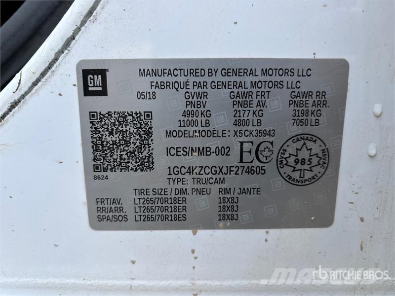 Chevrolet Silverado 3500HD LT 4x4 Crew Cab Pickup Otras furgonetas