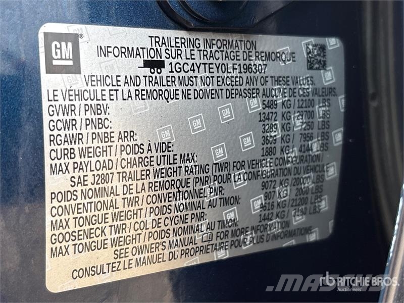 Chevrolet Silverado 3500HD LT 4x4 Crew Cab Pickup Övriga bilar