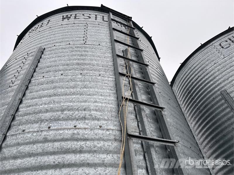 Chief-Westland +/- 2200 bu 5 Ring Hopper Grain Bin Stockage, conditionnement - Autres