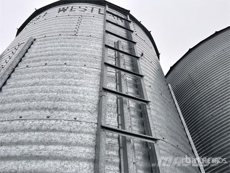 Chief-Westland +/- 2200 bu 5 Ring Hopper Grain Bin Stockage, conditionnement - Autres