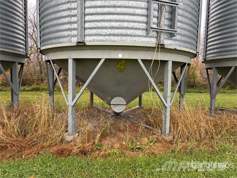 Chief-Westland +/- 2200 bu 5 Ring Hopper Grain Bin Stockage, conditionnement - Autres