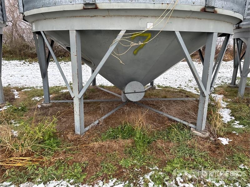 Chief-Westland +/- 2200 bu 5 Ring Hopper Grain Bin Stockage, conditionnement - Autres