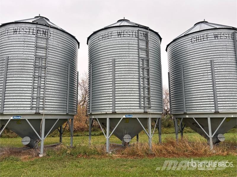  Chief-Westland +/- 2200 bu 5 Ring Hopper Grain Bin Saagi töötlemise ja ladustamise seadmed - Muud