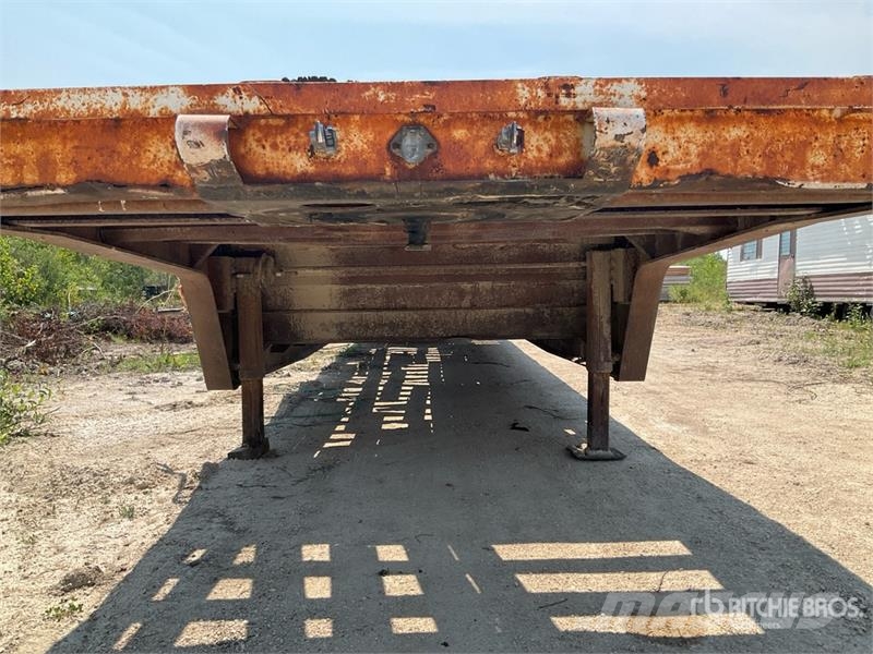 Chieftain T/A Lowboy Trailer Góndola de cama rebajada