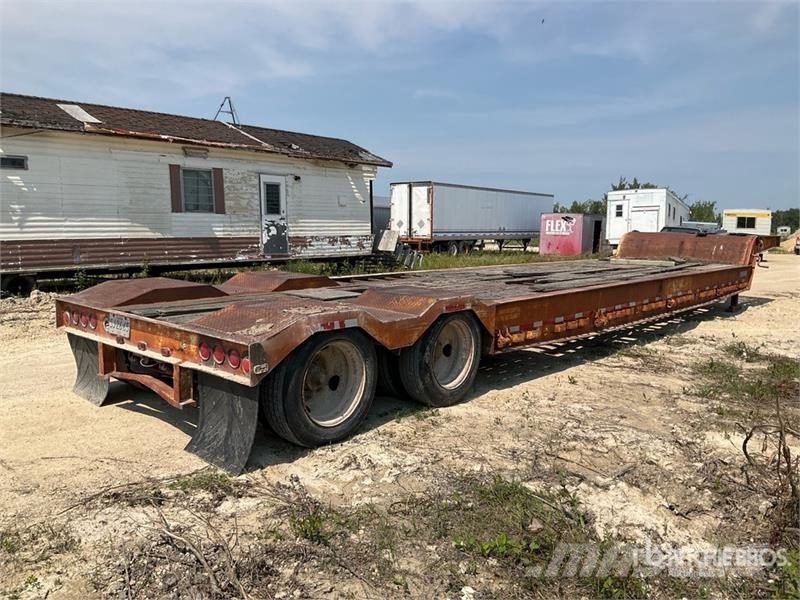Chieftain T/A Lowboy Trailer Góndola de cama rebajada