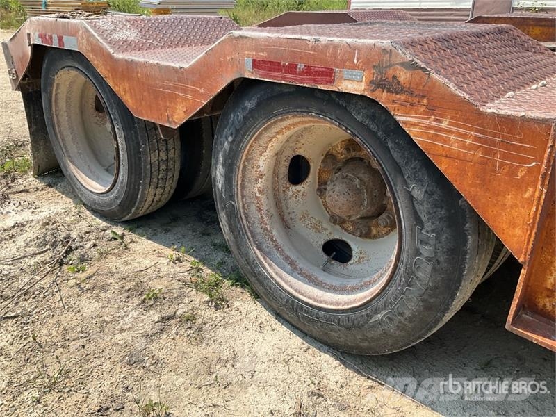 Chieftain T/A Lowboy Trailer Góndola de cama rebajada