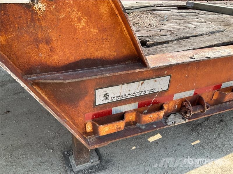 Chieftain T/A Lowboy Trailer Góndola de cama rebajada