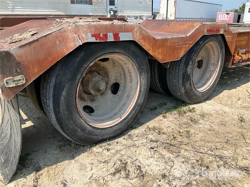 Chieftain T/A Lowboy Trailer Góndola de cama rebajada