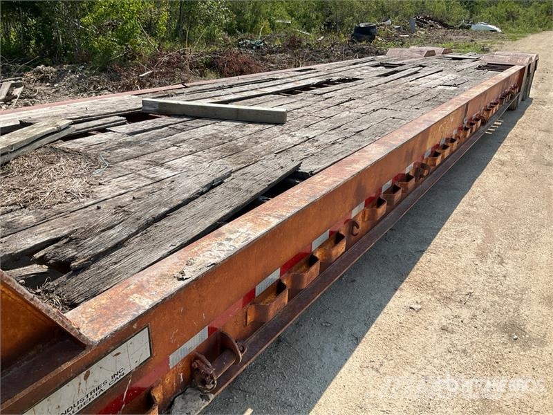 Chieftain T/A Lowboy Trailer Góndola de cama rebajada
