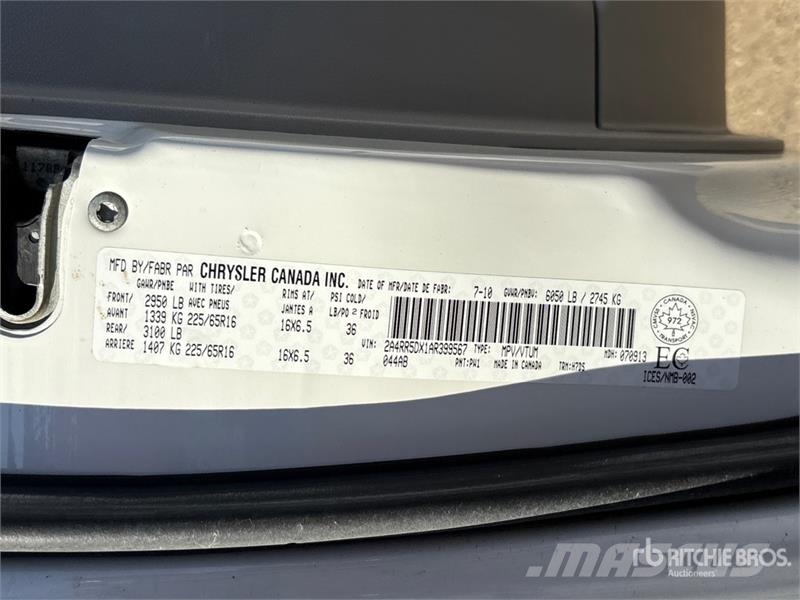 Chrysler Town & Country Touring Minivan Otomobiller