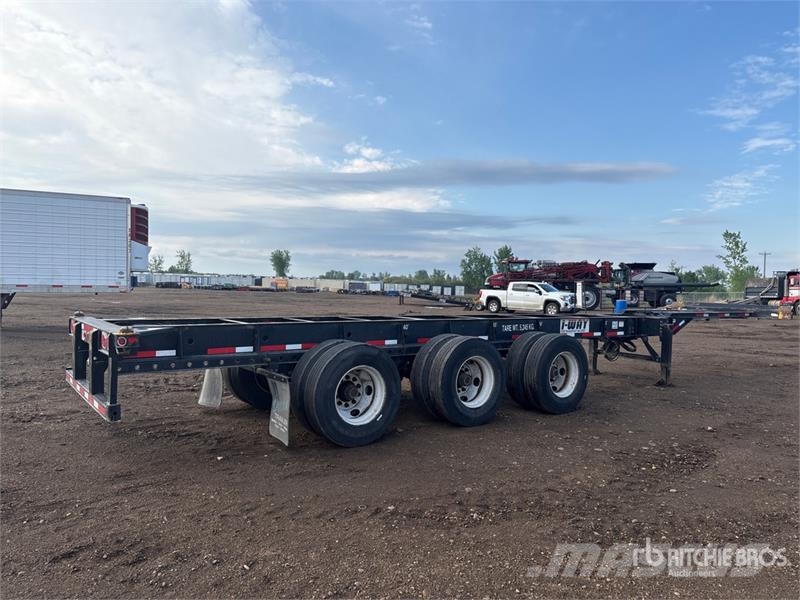 CIMC 40 ft Tri/A Extendable Container Trailer Containerhenger