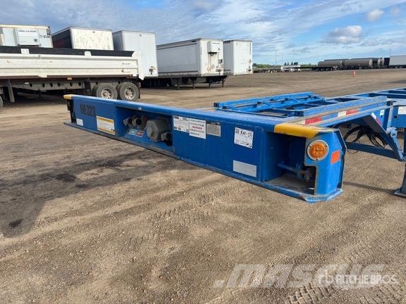 CIMC 40 ft Tri/A Extendable Container Trailer Containeranhänger