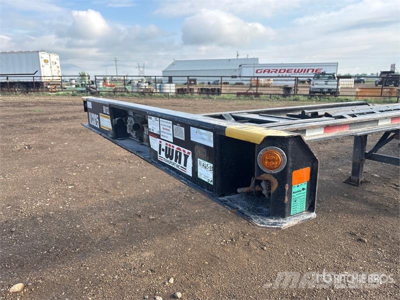 CIMC 40 ft Tri/A Extendable Container Trailer Containerhenger